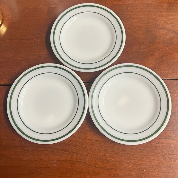 Vintage Pyrex Corning small bread plates - Picture 2 of 4